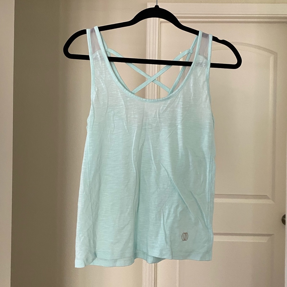 Light blue tank top